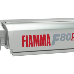 Fiamma F80s Polar White Awning – Royal Grey Canopy